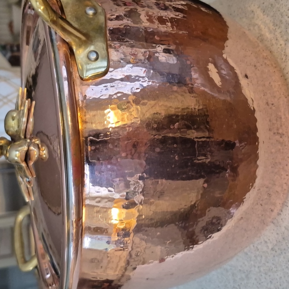 copper RUFFONI LARGE POT - Picture 2 of 5